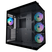 1ST Player SP8 ARGB 4*120MM Fans ATX Black Glass Case  | SP8 | P011