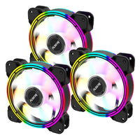 ALSEYE Halo 4.0 120mm Computer Led Case Fan kit Adjustable RGB | Halo 4.0 AURA | A0118