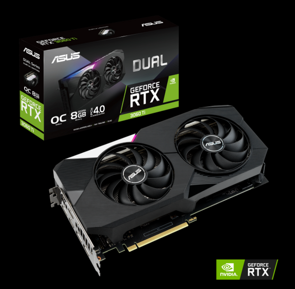 ASUS nVidia GeForce DUAL RTX DUAL-RTX3060TI-8G