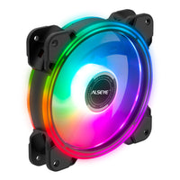 ALSEYE Halo 4.0 120mm Computer Led Case Fan kit Adjustable RGB | Halo 4.0 AURA | A0118