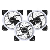 ALSEYE CRLS-300DS D-RINGER 3*120mm Computer Led Case Fan kit Adjustable RGB +2*Strip | CRLS-300DSD-Ringer  | A0117