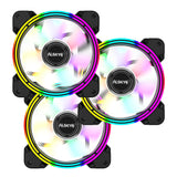 ALSEYE Halo 4.0 120mm Computer Led Case Fan kit Adjustable RGB | Halo 4.0 AURA | A0118