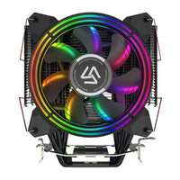 ALSEYE H120D CPU Cooler RGB Fan 120mm PWM 4 Pin 6 Heat Pipes Cooler | H120D | A0121