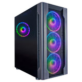 1ST Player DX ARGB 4*140MM Fans EATX Sliver Case  | DX-S | P010