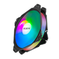 ALSEYE Max Series 120mm Cooling Fan 3pcs Set Adjustable RGB | MAX FAN KITBLACK | A0119